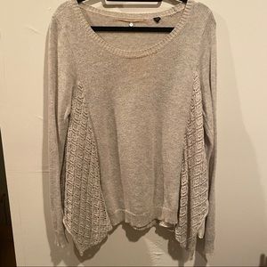 Anthropologie Side Detail Sweater